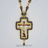 2.10.0284лпр-2/80лпр Крест наперсный в позолоте
