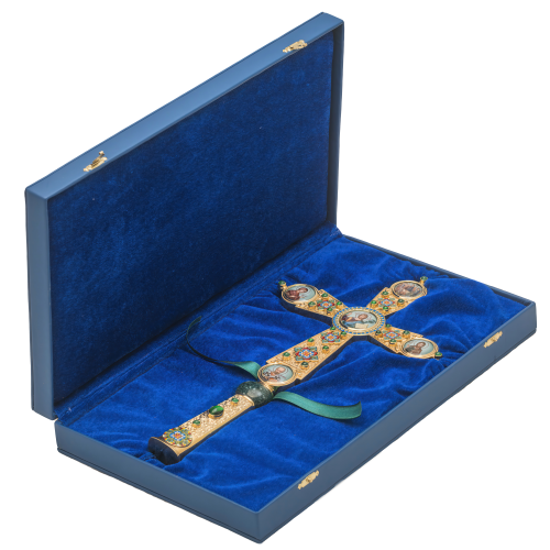 2.7.2267лпэ-2 Крест напрестольный в позолоте фото 4 2.7.2267лпэ-2 Крест напрестольный в позолоте фото 4