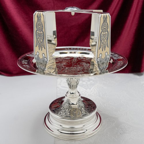 2.7.2729лфр Звездица латунная с позолотой и серебрением фото 2