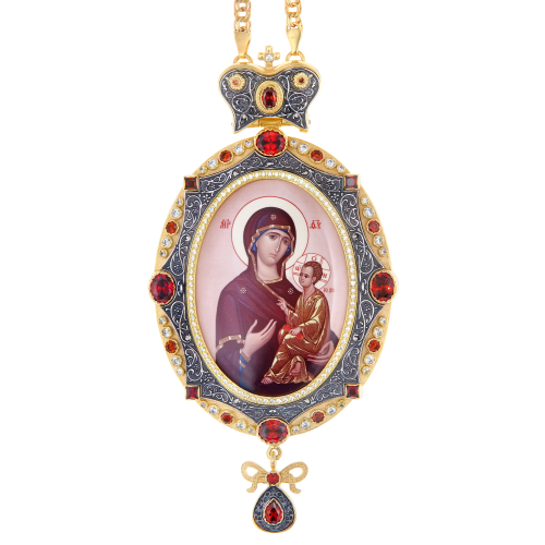 2.7.1953лпр-2/1лп Панагия в позолоте