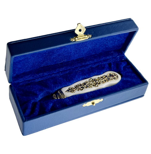 2.7.2332лпм-7 Копие латунное малое в позолоте с ручкой фото 2 2.7.2332лпм-7 Копие латунное малое в позолоте с ручкой фото 2