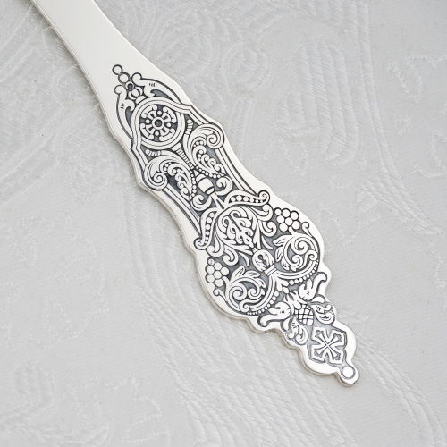 2.7.2878лр Лжица латунная в серебрении фото 2