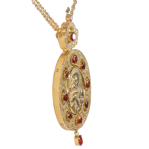 2.7.2461лп/63лп Панагия в позолоте фото 4 2.7.2461лп/63лп Панагия в позолоте фото 4