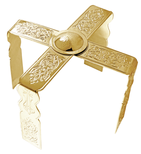 2.7.1407лп Звездица латунная в позолоте фото 2 2.7.1407лп Звездица латунная в позолоте фото 2