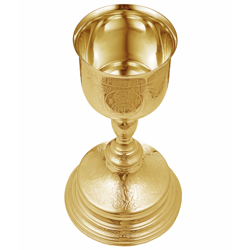 2.7.1814лп Потир в позолоте на 1л фото 8