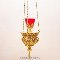 2.7.1771лп/202лп Лампада подвесная в позолоте