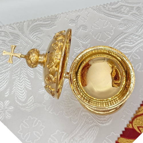 2.7.2643лп Кадильница латунная в позолоте фото 3 2.7.2643лп Кадильница латунная в позолоте фото 3