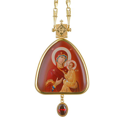 2.7.2484лп-2/64лп Панагия в позолоте