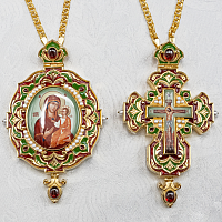 2.7.2620лпэ-2/1лп-К-М Архиерейский наперсный комплект