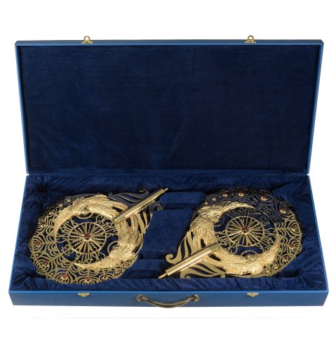 2.7.2227лп-К Рипиды латунные в позолоте (комплект 2 шт.) фото 4 2.7.2227лп-К Рипиды латунные в позолоте (комплект 2 шт.) фото 4