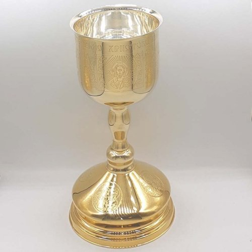 2.7.0032клп Потир комбинированный ёмкостью 1,0 л с травлением в позолоте 2.7.0032клп Потир комбинированный ёмкостью 1,0 л с травлением в позолоте