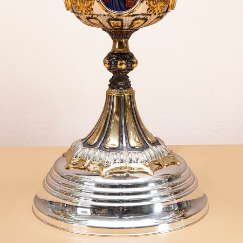 2.7.1270лфр-2 Потир с мельхиоровой чашей на 0.75 литра фото 2