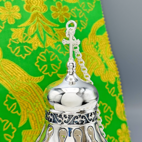 2.7.2892лр Кадило латунное в серебрении фото 6 2.7.2892лр Кадило латунное в серебрении фото 6