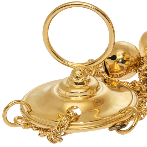 2.7.1151лпэ Кадило в позолоте с эмалью фото 3 2.7.1151лпэ Кадило в позолоте с эмалью фото 3