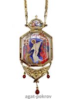 2.7.1911лп-21/64лп Панагия латунная