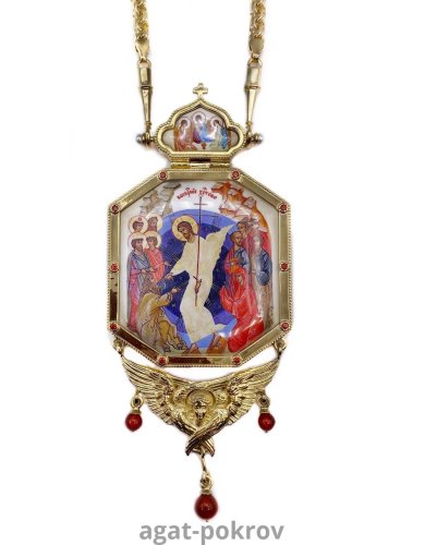 2.7.1911лп-21/64лп Панагия латунная