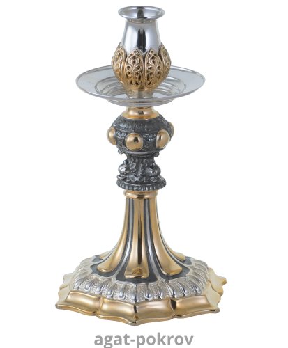 2.7.0701лфр Подсвечник напрестольный 2.7.0701лфр Подсвечник напрестольный