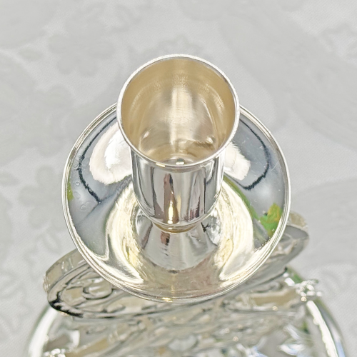 2.7.2646л Подсвечник напрестольный в серебрении фото 3