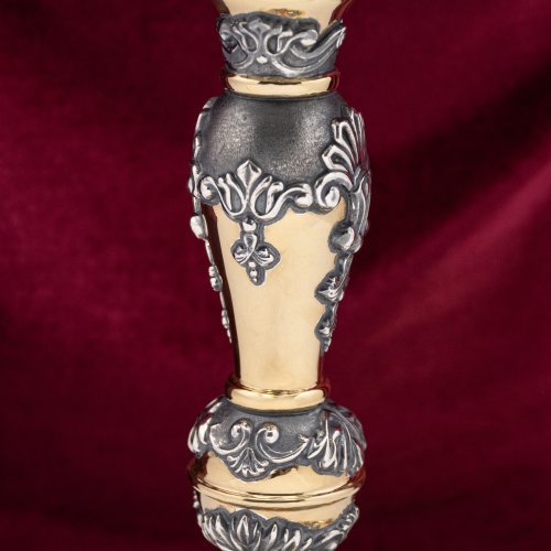 2.7.1599клпрэ-18-К/3 Евхаристический набор на 3 предмета с комбинированной чашей на 1,0 л в позолоте с патинированием и деколью фото 7 2.7.1599клпрэ-18-К/3 Евхаристический набор на 3 предмета с комбинированной чашей на 1,0 л в позолоте с патинированием и деколью фото 7