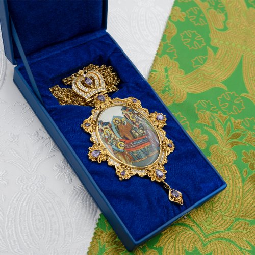 2.10.0285лп-2/1лп Крест наперсный в позолоте с цепью фото 7 2.10.0285лп-2/1лп Крест наперсный в позолоте с цепью фото 7