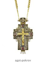 2.10.0047лпр/34лп Крест наперсный с цепью