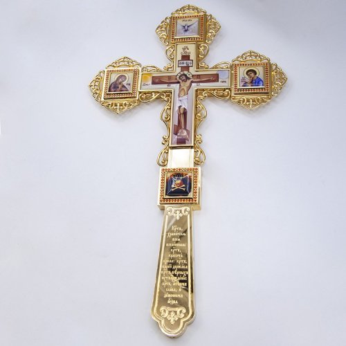 2.7.1251лп Крест Напрестольный латунный в позолоте 2.7.1251лп Крест Напрестольный латунный в позолоте