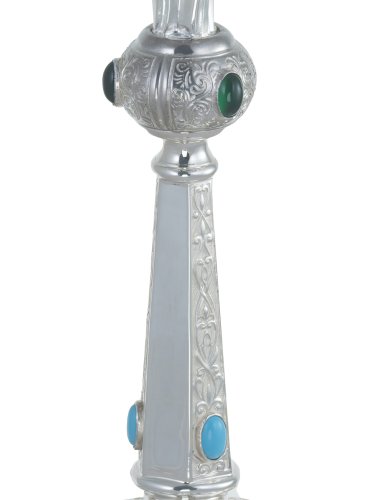 2.7.1717л Подсвечник напрестольный в серебрении фото 2 2.7.1717л Подсвечник напрестольный в серебрении фото 2