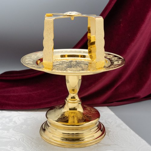 2.7.1765лп Звездица латунная в позолоте  фото 2