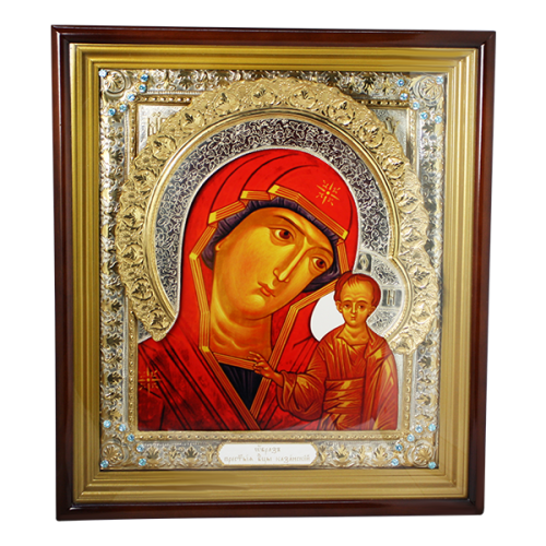 2.14.0096лф Икона настенная Богородицы Казанская 2.14.0096лф Икона настенная Богородицы Казанская