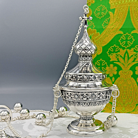 2.7.2634лр Кадило латунное в серебрении