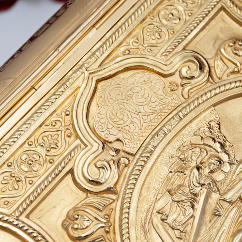 2.7.2388лп Евангелие напрестольное в позолоте фото 5 2.7.2388лп Евангелие напрестольное в позолоте фото 5