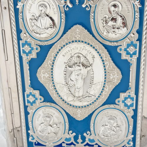 2.7.0697л Евангелие напрестольное в серебрении фото 8 2.7.0697л Евангелие напрестольное в серебрении фото 8