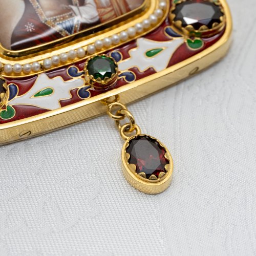 2.7.2303лп-18/112л-М Панагия в позолоте фото 3 2.7.2303лп-18/112л-М Панагия в позолоте фото 3