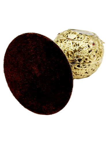 2.13.0227лп Яйцо Пасхальное латунной в позолоте. фото 4 2.13.0227лп Яйцо Пасхальное латунной в позолоте. фото 4