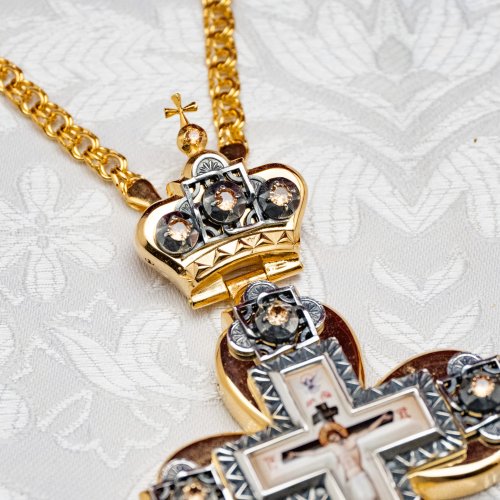 2.10.0461лпр-2/1лп Наперсный крест фото 5