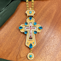 2.10.0532лп-2/41лп Крест наперсный в позолоте