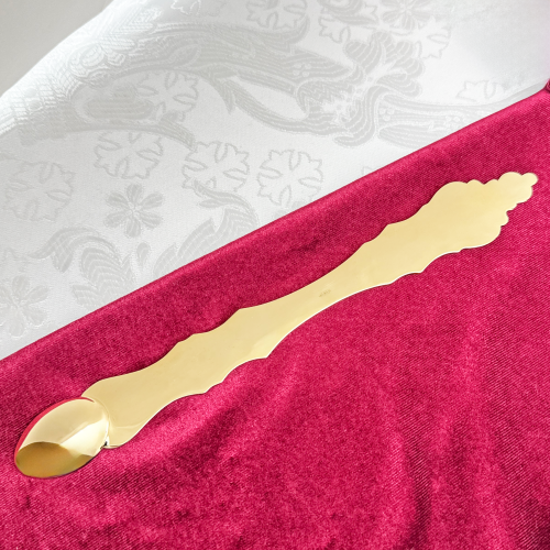 2.7.0005лп Лжица латунная в позолоте фото 6 2.7.0005лп Лжица латунная в позолоте фото 6