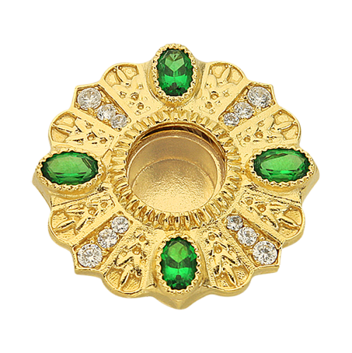 2.7.0626лп Мощевик латунный со вставками в позолоте 2.7.0626лп Мощевик латунный со вставками в позолоте