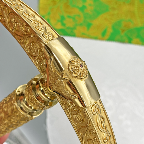 2.7.2002лп Посох латунный со вставками в позолоте фото 13