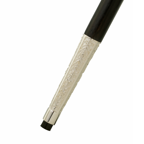 2.7.2478л Жезл латунный с голубыми камнями в серебрении фото 4 2.7.2478л Жезл латунный с голубыми камнями в серебрении фото 4