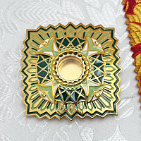 2.7.0404лп-М Мощевик латунный в позолоте