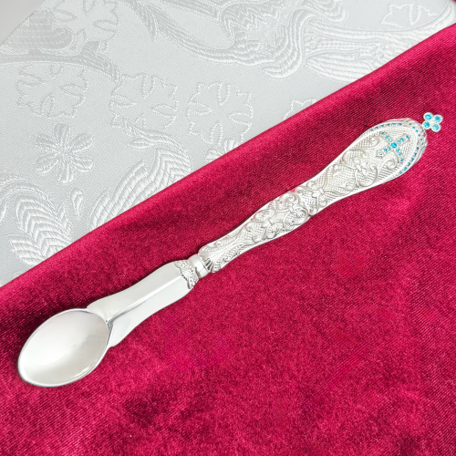 2.7.0698л Лжица латунная в серебрении