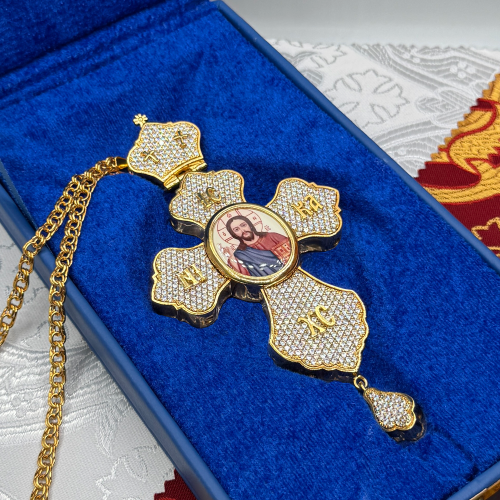 2.10.0525лп-2/1лп Крест наперсный фото 3 2.10.0525лп-2/1лп Крест наперсный фото 3