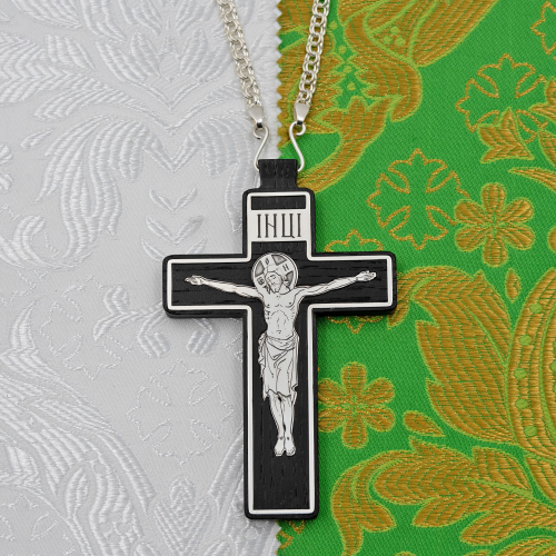 2.10.0704лр/1л Крест наперсный в серебрении