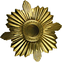 2.7.0067лп Мощевик Звезда в позолоте