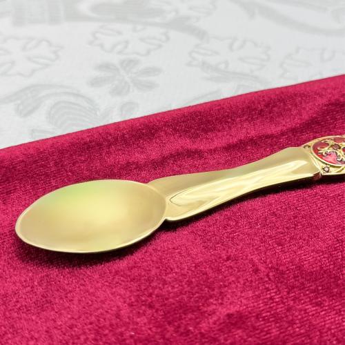 2.7.0724лп Лжица латунная в позолоте фото 7 2.7.0724лп Лжица латунная в позолоте фото 7