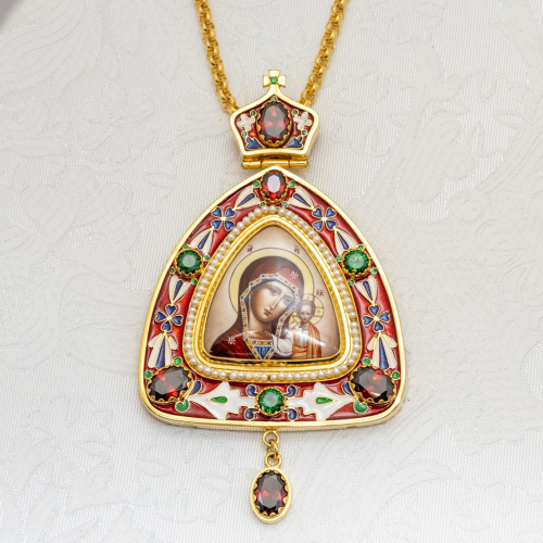 2.7.2303лп-18/112л-М Панагия в позолоте 2.7.2303лп-18/112л-М Панагия в позолоте