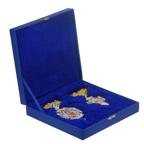 2.7.1603лп-2/1лп Панагия в позолоте фото 3