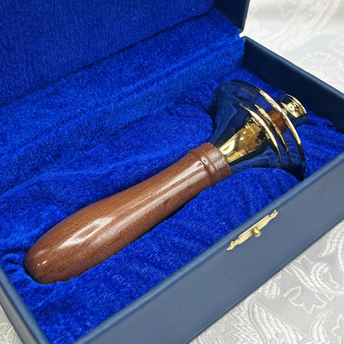 2.7.0715лп Подсвечник латунный в позолоте фото 4