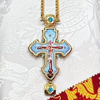 2.10.0381лп-2/1лп Крест наперсный в позолоте